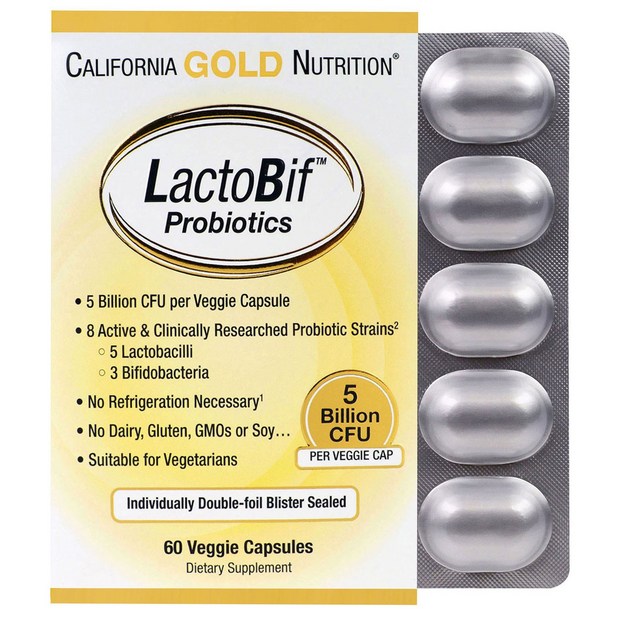 Caifornia od Nutrition 미국 캘리포니아 골드 락토비프 50억 유산균 60캡슐 정품 빠른배송